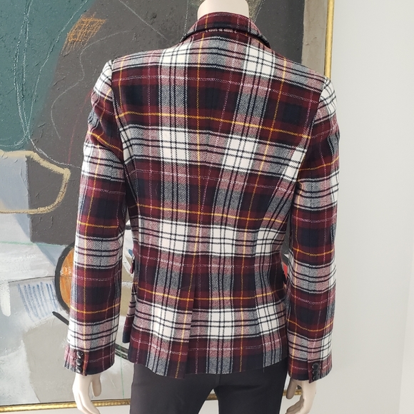 DRYKORN | Woolen Plaid Blazer - Picture 3 of 14